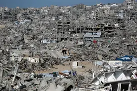 以色列开始分割加沙，“夺取大片领土”图片