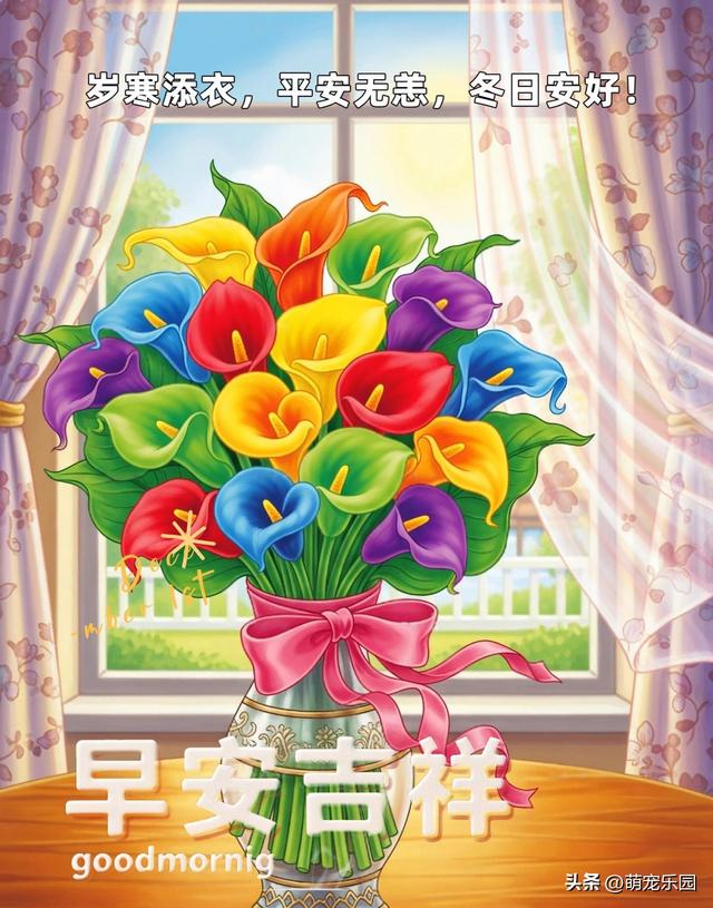 冬日清晨光线钻窗缝，那份温暖轻抚心房，让光明走进你的世界