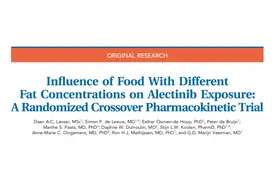 新研究：靶向治疗患者一顿早饭吃“错”了，疗效可能打对折图片