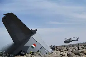 印度传来捷报！终于打中目标，没想到是自家民航，机上人全部死亡图片