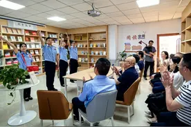 随州市交通运输综合执法支队：青蓝先锋演“法”入人心 三句半里“传”安全图片