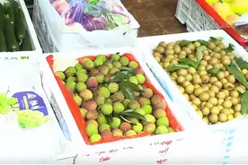 厦门荔枝迎来销售旺季，市民尝鲜正当时图片