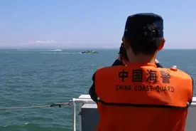 中国海警：位金门附近海域执法巡查！图片