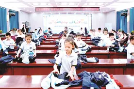 上站小学学生以赛促学秀“绝活”图片