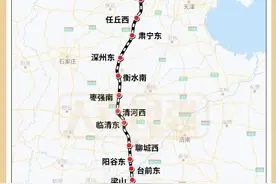 这条国家级高铁大动脉，三进三出河南，如今就剩南段还没开工建设图片