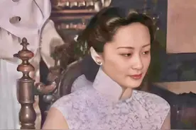 宋子文的夫人张乐怡究竟有多美?眉眼如画气质非凡，美艳不可方物!图片