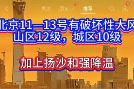 北京发布罕见大风预警， 归程遇阻，我在“走与留”间辗转抉择！图片