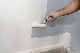 越来越多人墙面不刮腻子也不刷漆，看看年轻人做法，省钱又美观图片