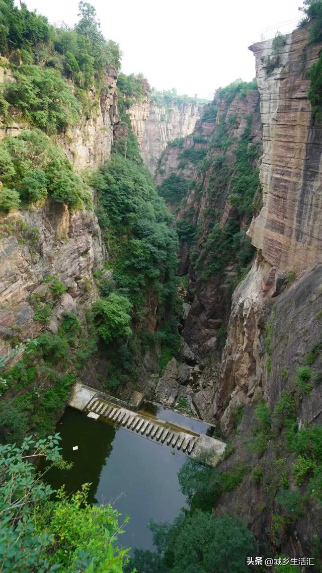 盛夏的锡崖沟 平均气温22℃ 国家级AAAA景区 无门票 免停车费
