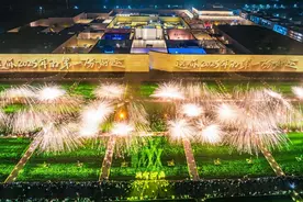 郑州春节年味，最全游玩攻略|庙会、市集、灯光、烟火秀.....图片