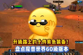 盘点魔兽世界60级版本，升级路上的十件紫色装备！图片