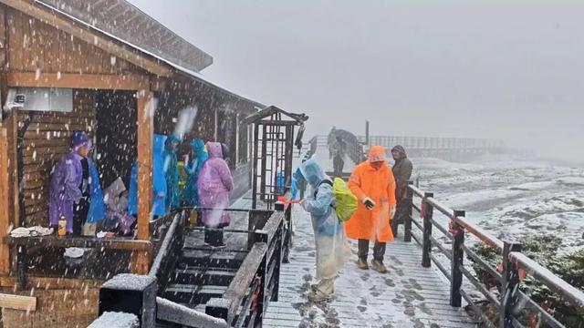 还在下！昆明轿子山今天这场大雪，根本停不下来！云南多地降温降雨来袭