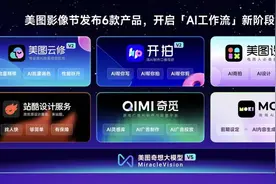 抢跑“AI工作流” ，美图发布6款产品， 推出首个视频大模型落地应用MOKI图片