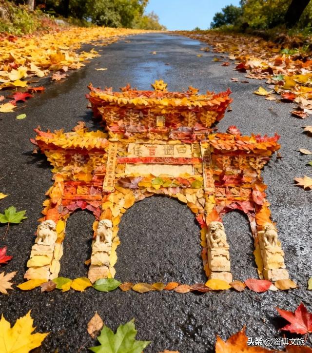 🤏捡捡捡,淄博惊现“捡秋”大神!海岱楼、周村大街…全被捡出来了→