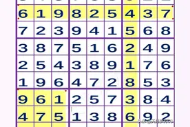 【552】答疑——九字数独基础知识①（分类及相应的填数规则）图片