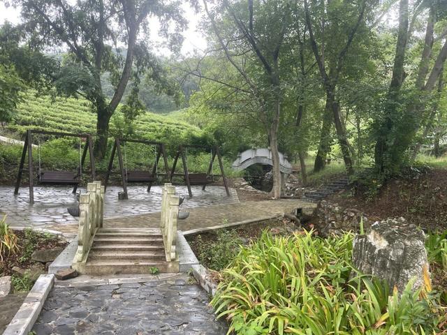 骑游滁州西神山寺森林公园花山风景线