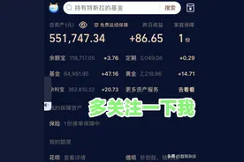 29岁退休｜支付宝55万存款，昨日收益86元图片