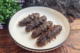 海参正确泡发方法，个头大，营养不流失，恢复如初，和活的一样好图片