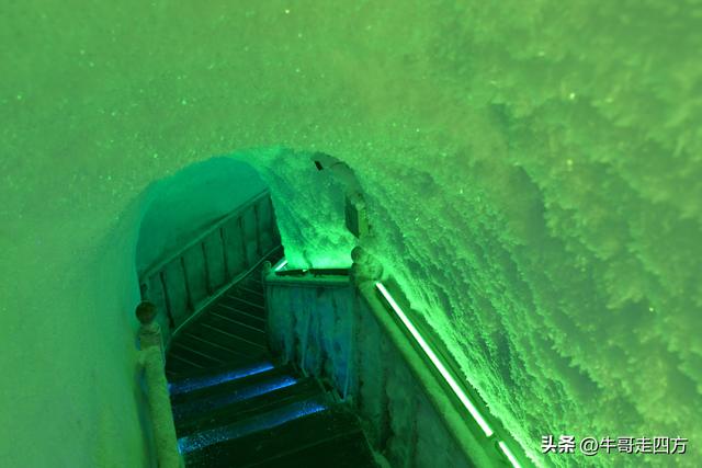 山西宁武万年冰洞：千年冰窟凝寒玉、万载岩穴锁冷光