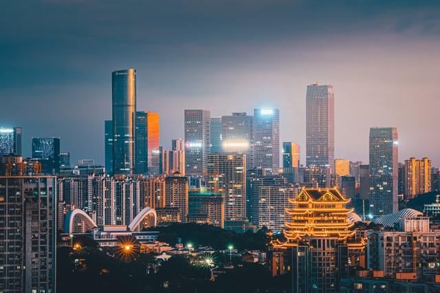 南宁的城市天际线如此壮观，真的没想到