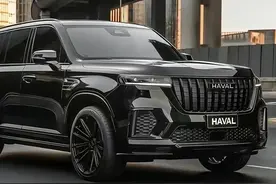 大众途昂措手不及！新一代哈弗H8实车亮相，配V6，底气十足图片