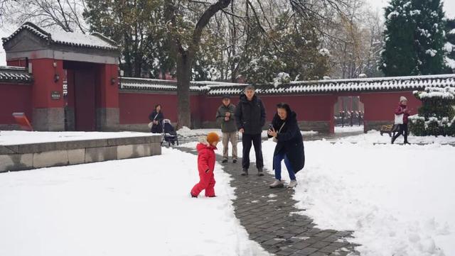美出圈！春雪落正定，宛如童话世界