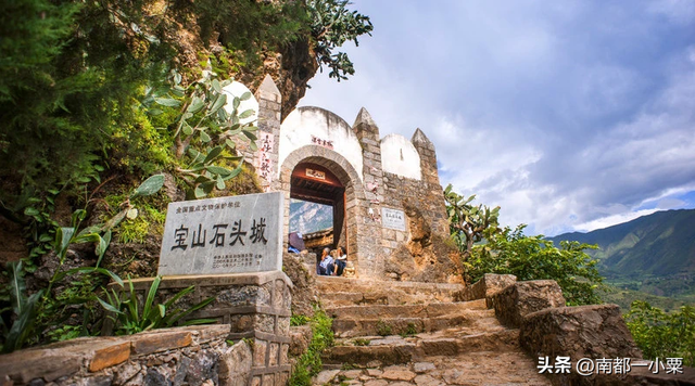 云南丽江，四大古镇