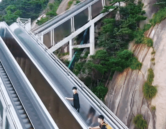 景区都给大山都装上了电梯，登顶还有意义吗？