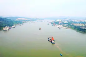 长江朝涪段航道整治全面建成 5000吨级货轮可满载直达重庆中心城区图片
