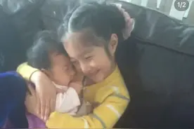 转眼就长大了！文章、马伊琍大女儿晒合照为妹妹庆生图片