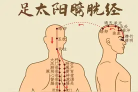 1个拉伸动作，后背气血通畅，轻松解决腰背酸痛，面色都变红润了图片