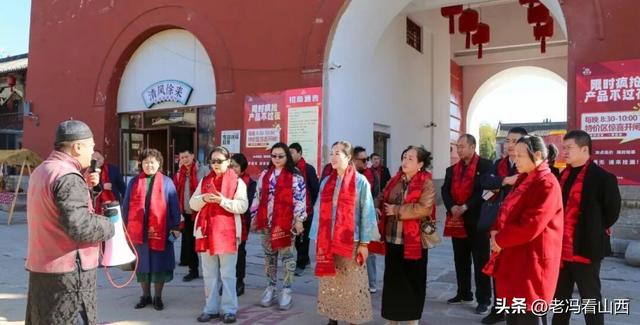 澳门会芳国际贸易促进会研学团在中国清徐关帝城参观指导