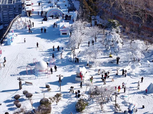 庐山冰雪嘉年华：加庐山冰雪“微信” “南方小土豆”不虚度冬日年华