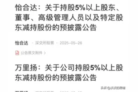 雷声滚滚！昨晚35家公司发减持公告，1家被立案调查2家发退市风险图片