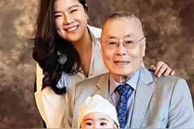 84岁刘诗昆三年内两度当爹，47岁妻子诞二胎，这4位真是老来得子图片