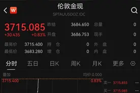 金价再创新高，黄金股大涨图片