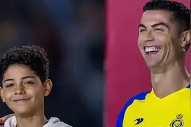 迷你罗190cm了？14岁踢国家队，C罗基因太离谱？图片