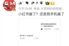 突发！刚刚，小红书崩了……图片