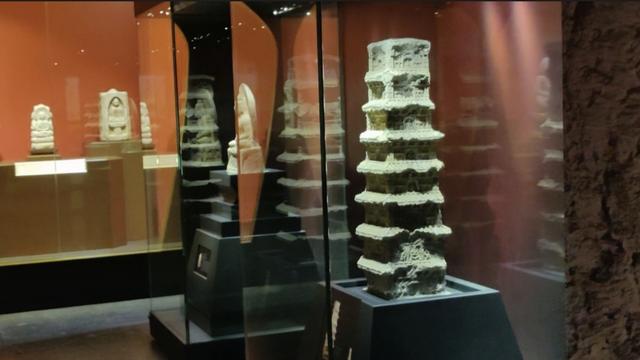 它在国内古塔中占有很重要的地位——河北张家口蔚州博物馆千佛塔