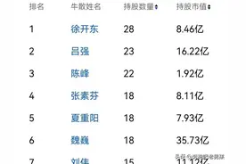 6大牛散低位布局！这8只5元股被夏重阳，方威，高勇等潜伏买进！图片