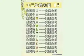 夫妻配对，看下你们配成功？图片