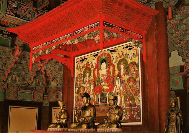 一江之隔带你观看不一样的朝鲜-朝鲜的历史遗迹归真寺