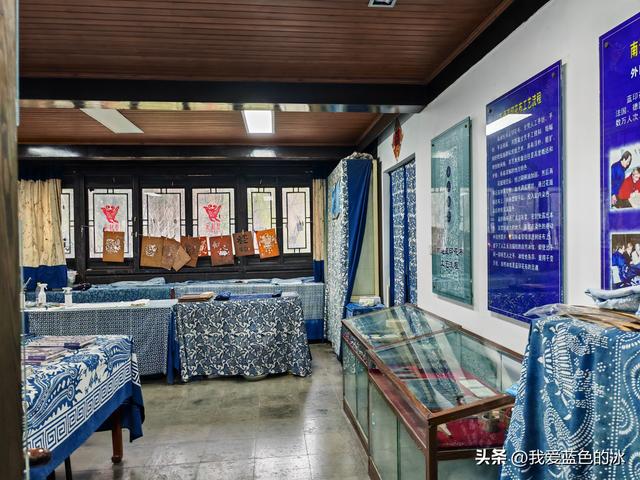 蓝印花布！在南通处处可见，它是这座城市的历史文化印记