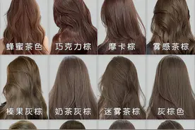 2025年流行发色大全，质感显白又百搭，谁染谁好看图片