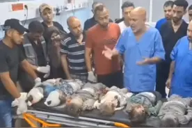 以色列真是疯了，连儿童都不放过，可怜的孩子，何时才能罢休！！图片