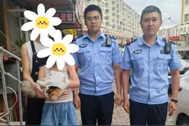 宠物猫丢失 东莱街派出所民警为女孩找回“玩伴”图片