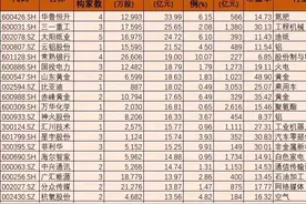 国家队最新数据，社保基金持仓股票名单曝光！图片