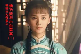 小白菜婚后租房，跟杨乃武传绯闻，丈夫暴病身亡，她含冤入狱(一)图片