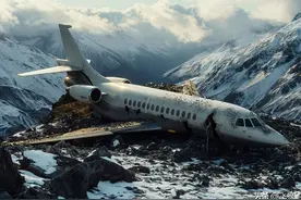 诡异的俄罗斯空难！俄罗斯富豪夫妇坠机死亡了，四名机组成员幸存图片