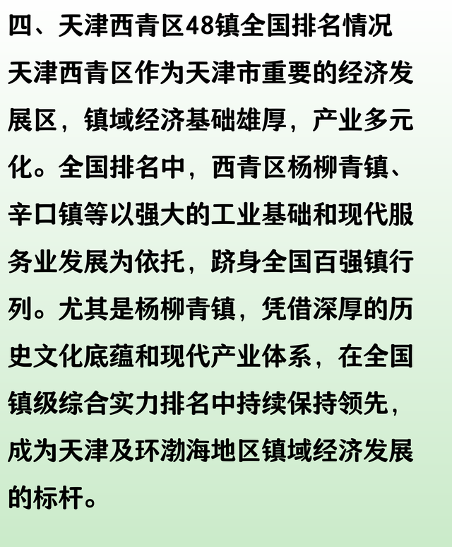 独家更新：北京平谷、密云、延庆及天津西青区48镇全国排名